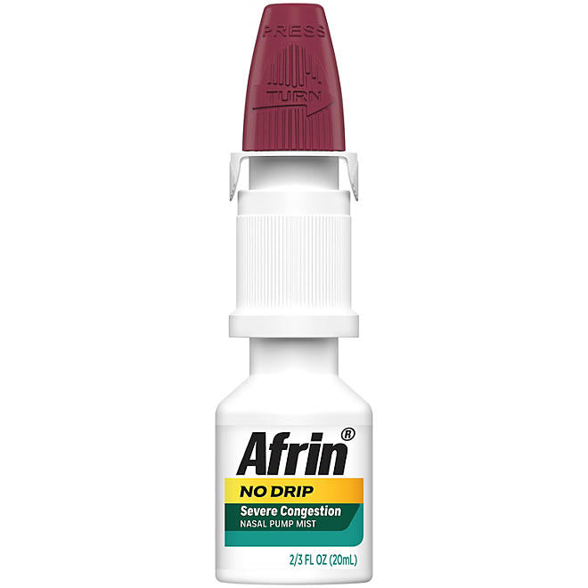 Afrin No-Drip Severe Congestion Nasal Spray , 20 ml., 3 pk.