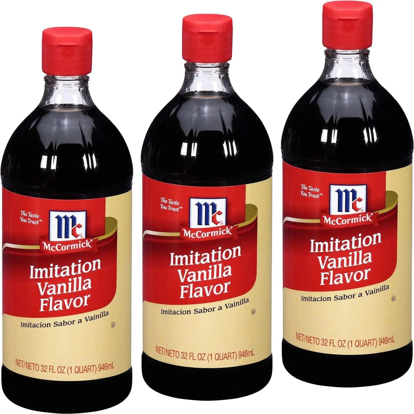 3x McCormick Imitation Vanilla Flavor, 96Oz Value Pack - Retail Therapy Outlet