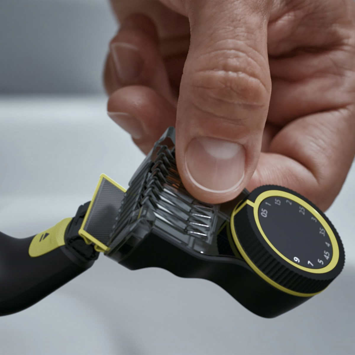 Philips Norelco OneBlade Pro Face and Body Hybrid Electric Trimmer and Shaver QP6530/90