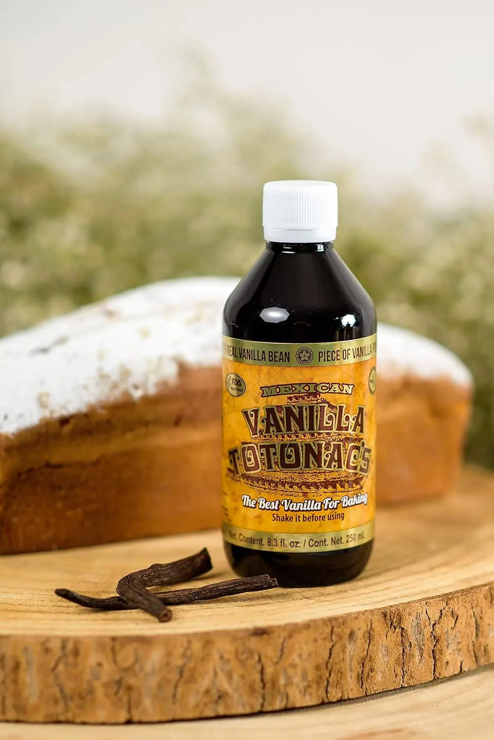 Mexican Vanilla Totonac’s - 8.3 Oz (250 mL) Bottle - Pure Vanilla Extract - Retail Therapy Outlet