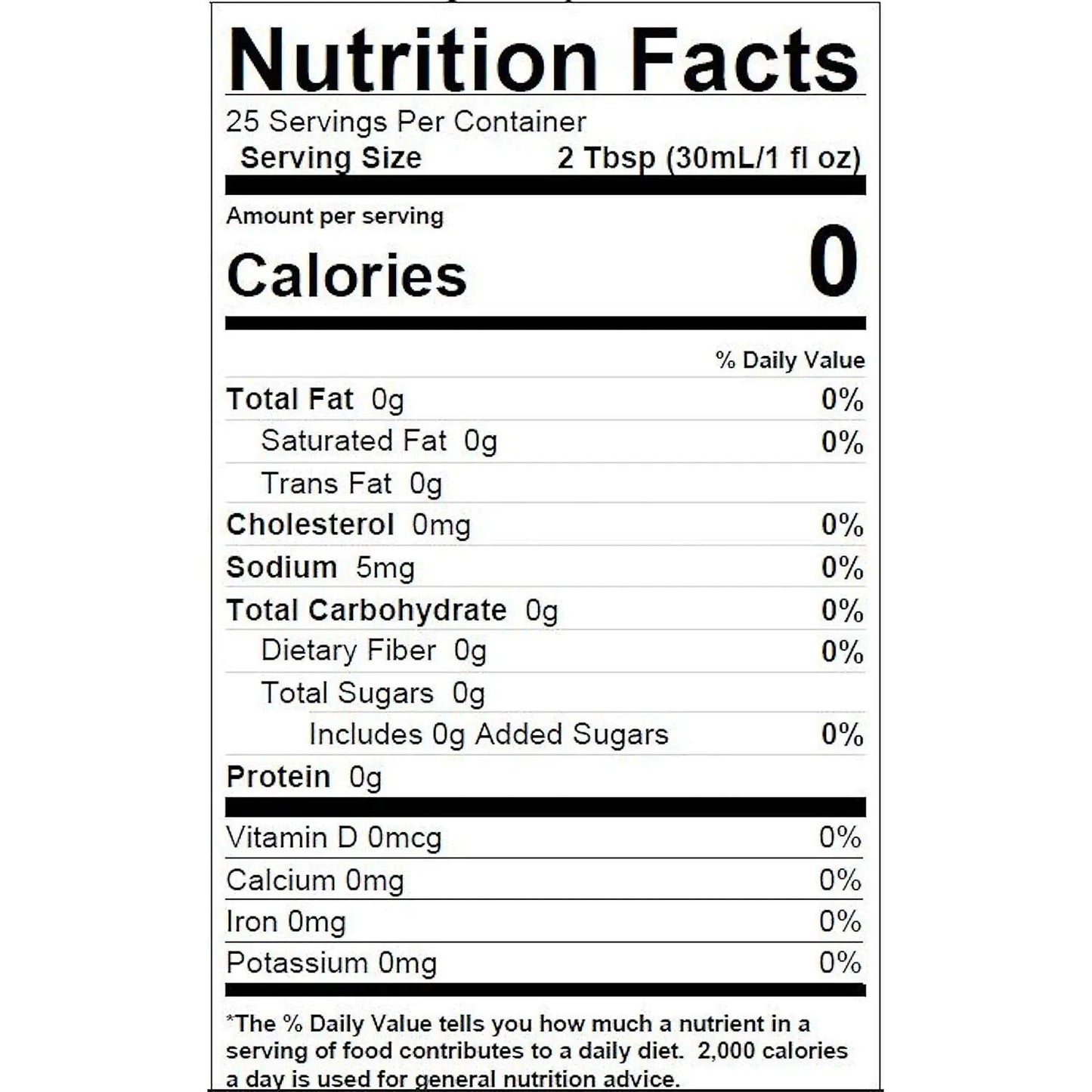 Torani Sugar-Free French Vanilla Syrup (750 mL) - Retail Therapy Outlet