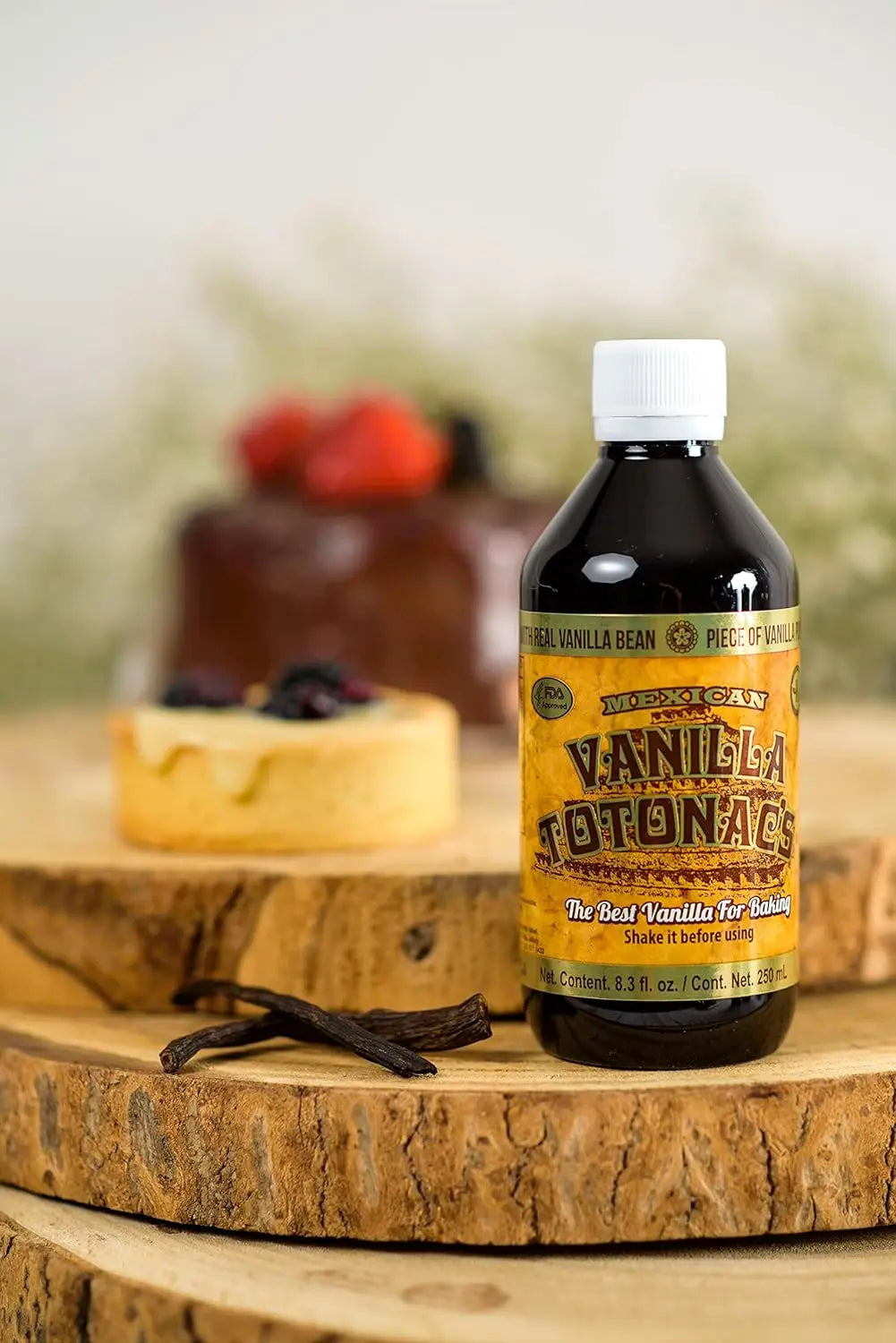 Mexican Vanilla Totonac’s - 8.3 Oz (250 mL) Bottle - Pure Vanilla Extract - Retail Therapy Outlet