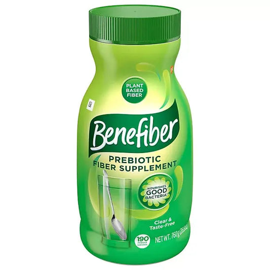 Benefiber Daily Prebiotic Fiber Supplement Powder, Unflavored (26.8 oz.) - Retail Therapy Outlet