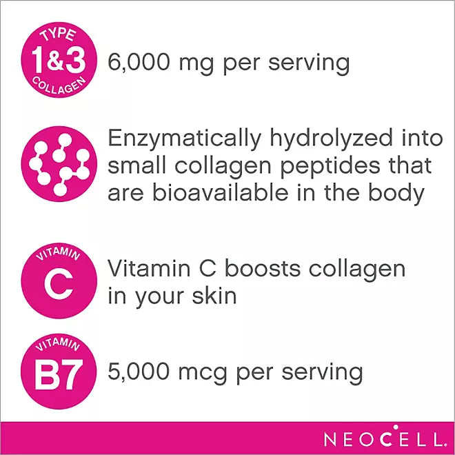 NeoCell Super Collagen + Vitamin C & Biotin Tablets , 360 count