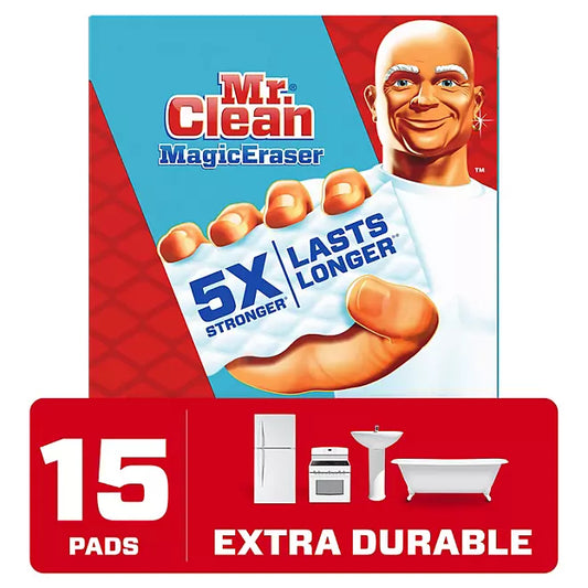 Mr. Clean Magic Eraser Extra Durable Scrubber Sponges , 15ct.