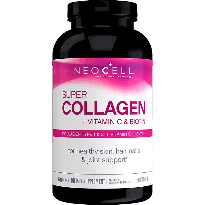 NeoCell Super Collagen + Vitamin C & Biotin Tablets , 360 count