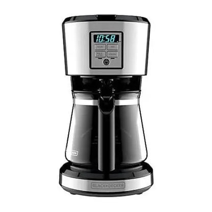 12 Cup Stainless Coffee Maker with Vortex Technology - Retail Therapy Outlet