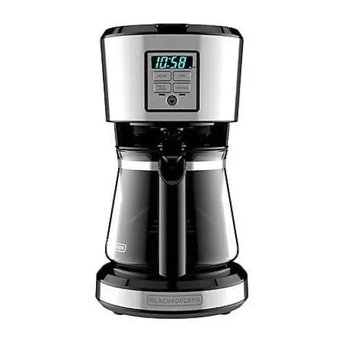 12 Cup Stainless Coffee Maker with Vortex Technology - Retail Therapy Outlet