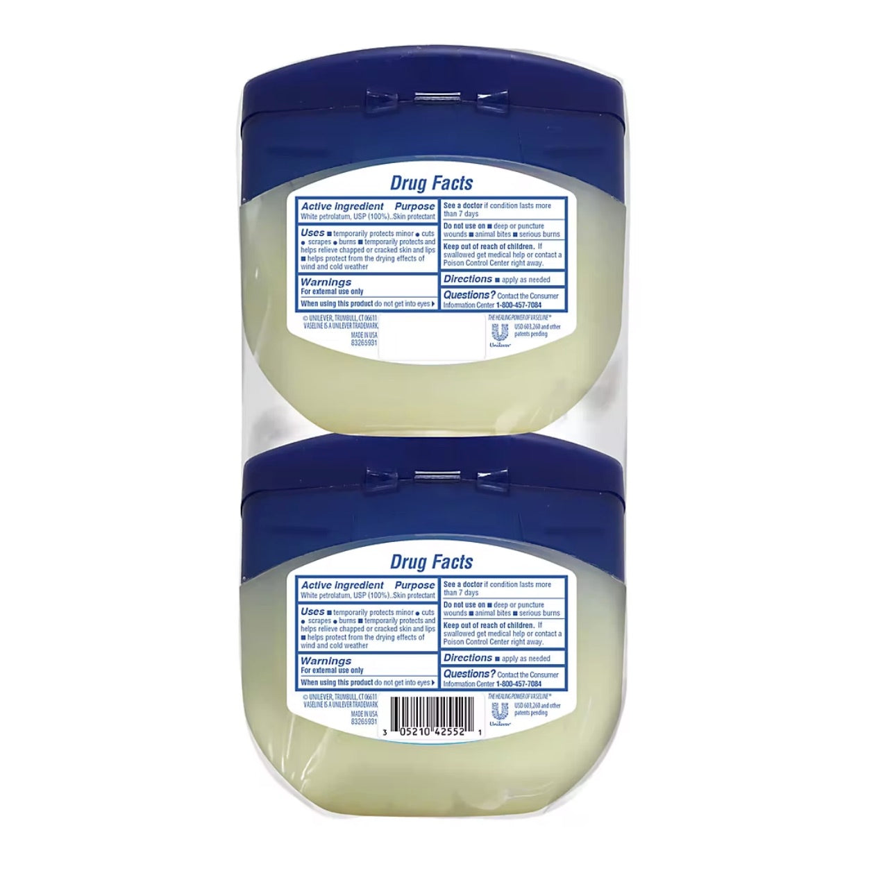 Vaseline Original Petroleum Jelly, 2 pk./13 oz.
