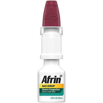 Afrin No-Drip Severe Congestion Nasal Spray , 20 ml.