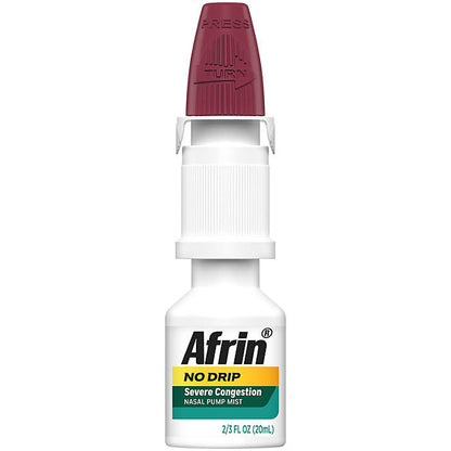 Afrin No-Drip Severe Congestion Nasal Spray , 20 ml., 3 pk.