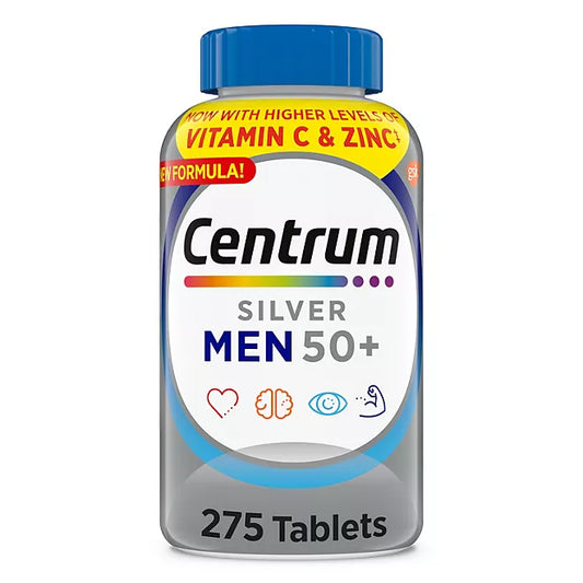 Centrum Silver Men's Multivitamin and Multimineral Supplement Tablets, 275 count