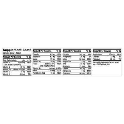 Centrum Silver Men's Multivitamin and Multimineral Supplement Tablets, 275 count