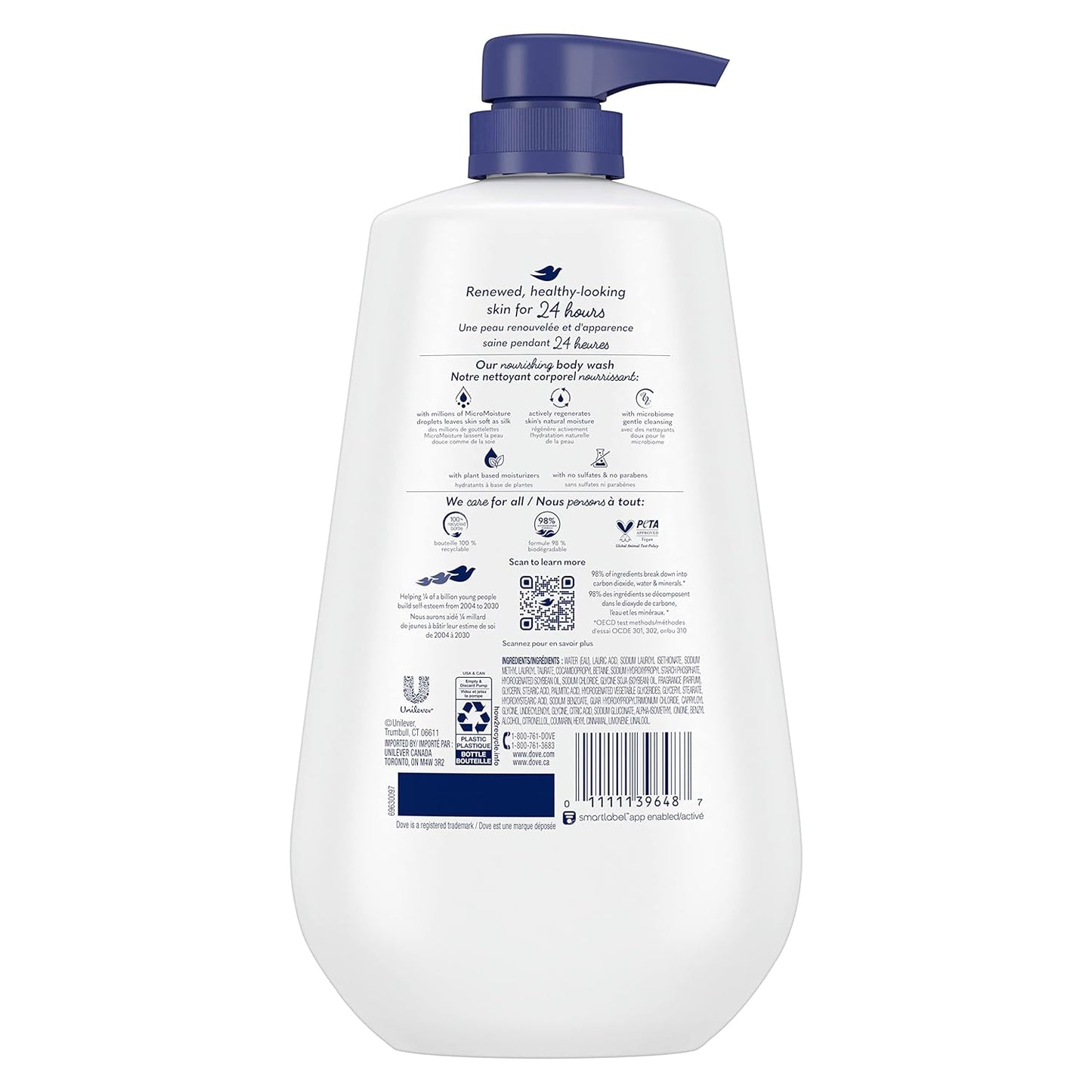 Dove Deep Moisture Renewing Body Wash , 30.6 fl. oz.