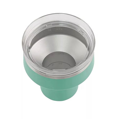 Reduce Vacuum Insulated Stainless Steel Saltini Tumbler , 16 oz., 2 pk.  keep drinks cold for up to 14 hours-Margaritas, cosmos, martinis or any other cocktail-360 degree Salt & Sip Lid