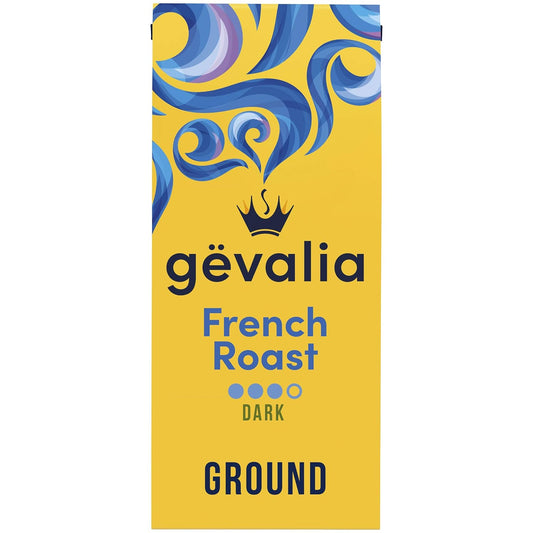 Gevalia French Roast Dark Roast Ground Coffee 12 oz , 340 g