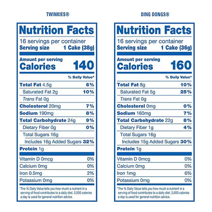 Hostess Twinkies and Ding Dongs Variety Pack , 32 pk.