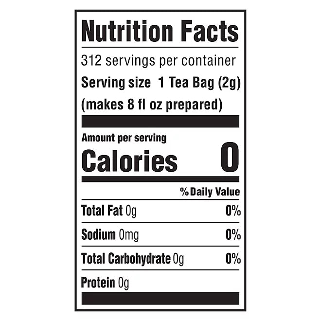 Lipton Tea Bags , 312 count