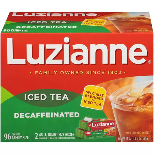 Luzianne Decaffeinated Tea , 96 count
