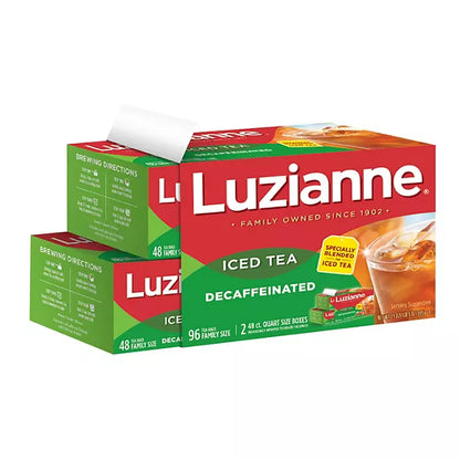 Luzianne Decaffeinated Tea , 96 count