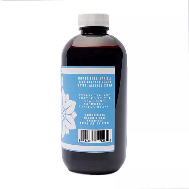 Magnolia-Star Pure Madagascar Bourbon Vanilla Extract, 8 oz.