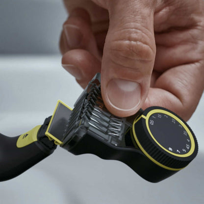Philips Norelco OneBlade Pro Face and Body Hybrid Electric Trimmer and Shaver QP6530/90