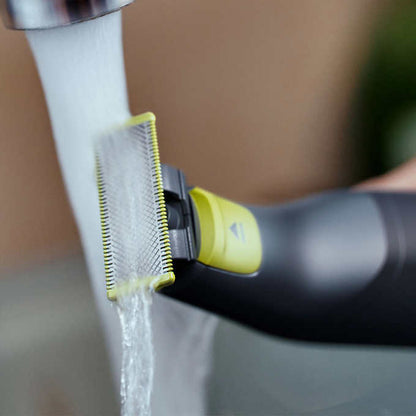 Philips Norelco OneBlade Pro Face and Body Hybrid Electric Trimmer and Shaver QP6530/90