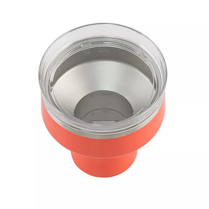 Reduce Vacuum Insulated Stainless Steel Saltini Tumbler , 16 oz., 2 pk.  keep drinks cold for up to 14 hours-Margaritas, cosmos, martinis or any other cocktail-360 degree Salt & Sip Lid