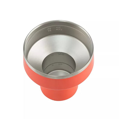 Reduce Vacuum Insulated Stainless Steel Saltini Tumbler , 16 oz., 2 pk.  keep drinks cold for up to 14 hours-Margaritas, cosmos, martinis or any other cocktail-360 degree Salt & Sip Lid