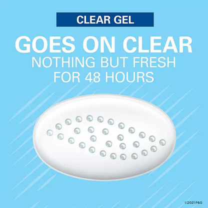 Secret Outlast Clear Gel Deodorant, Shower Fresh , 2.6 oz.