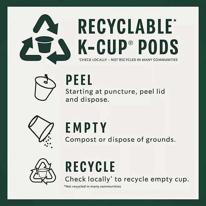 Starbucks Medium Roast K-Cup Coffee Pods, Pike Place (72 count) - Retail Therapy Outlet