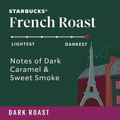 Starbucks Dark French Roast Ground Coffee , 40 oz.