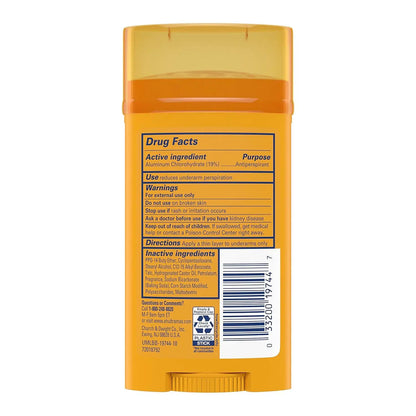 Arm & Hammer Ultra Max Antiperspirant Deodorant FRESH SCENT, Invisible Solid, 2.6 oz. 12 pack - Retail Therapy Outlet