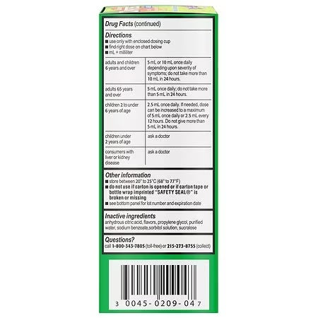 Children's Zyrtec Antihistamine Allergy Liquid, Grape , 4 fl. oz