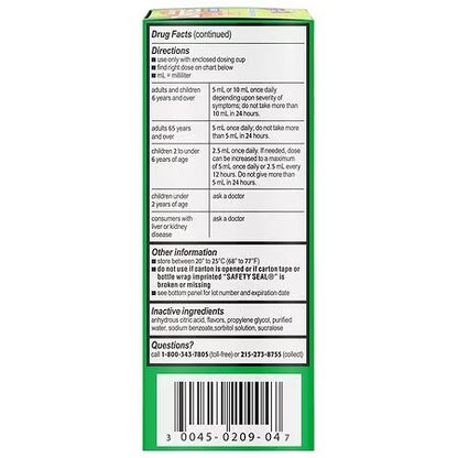 Children's Zyrtec Antihistamine Allergy Liquid, Grape , 4 fl. oz