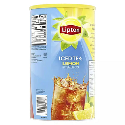 Lipton Iced Tea Mix, Lemon 38 qt - Retail Therapy Outlet