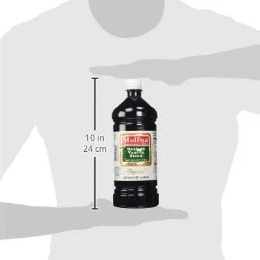 Molina Vainilla Mexican Vanilla Blend Vanillin Extract 33.3oz - Retail Therapy Outlet