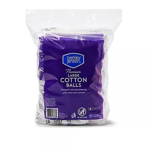 Berkley Jensen Premium Large Cotton Balls, 4 pk./100 count - Retail Therapy Outlet