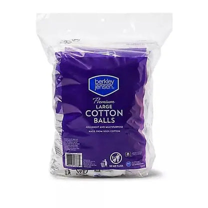 Berkley Jensen Premium Large Cotton Balls, 4 pk./100 count - Retail Therapy Outlet
