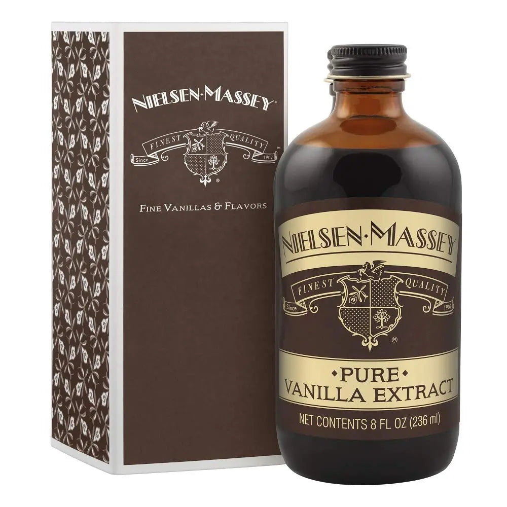 Nielsen-Massey Pure Vanilla Extract for Baking and Cooking, 8 Ounce Bottle - Retail Therapy Outlet