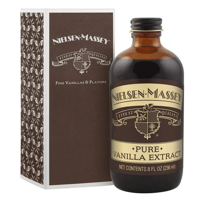 Nielsen-Massey Pure Vanilla Extract for Baking and Cooking, 8 Ounce Bottle - Retail Therapy Outlet
