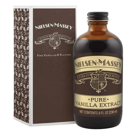 Nielsen-Massey Pure Vanilla Extract for Baking and Cooking, 8 Ounce Bottle - Retail Therapy Outlet