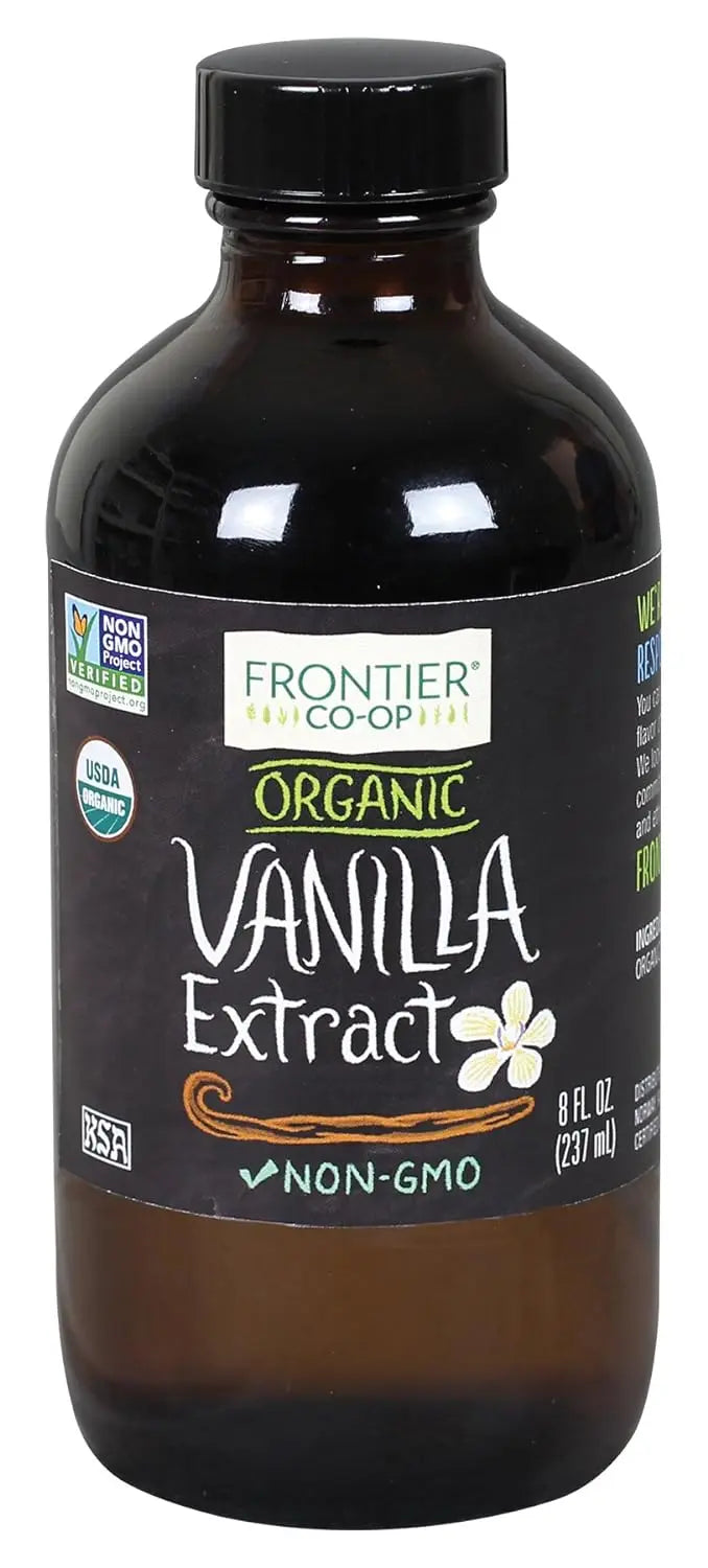 Frontier Organic Vanilla Extract, 8 Ounce - Retail Therapy Outlet