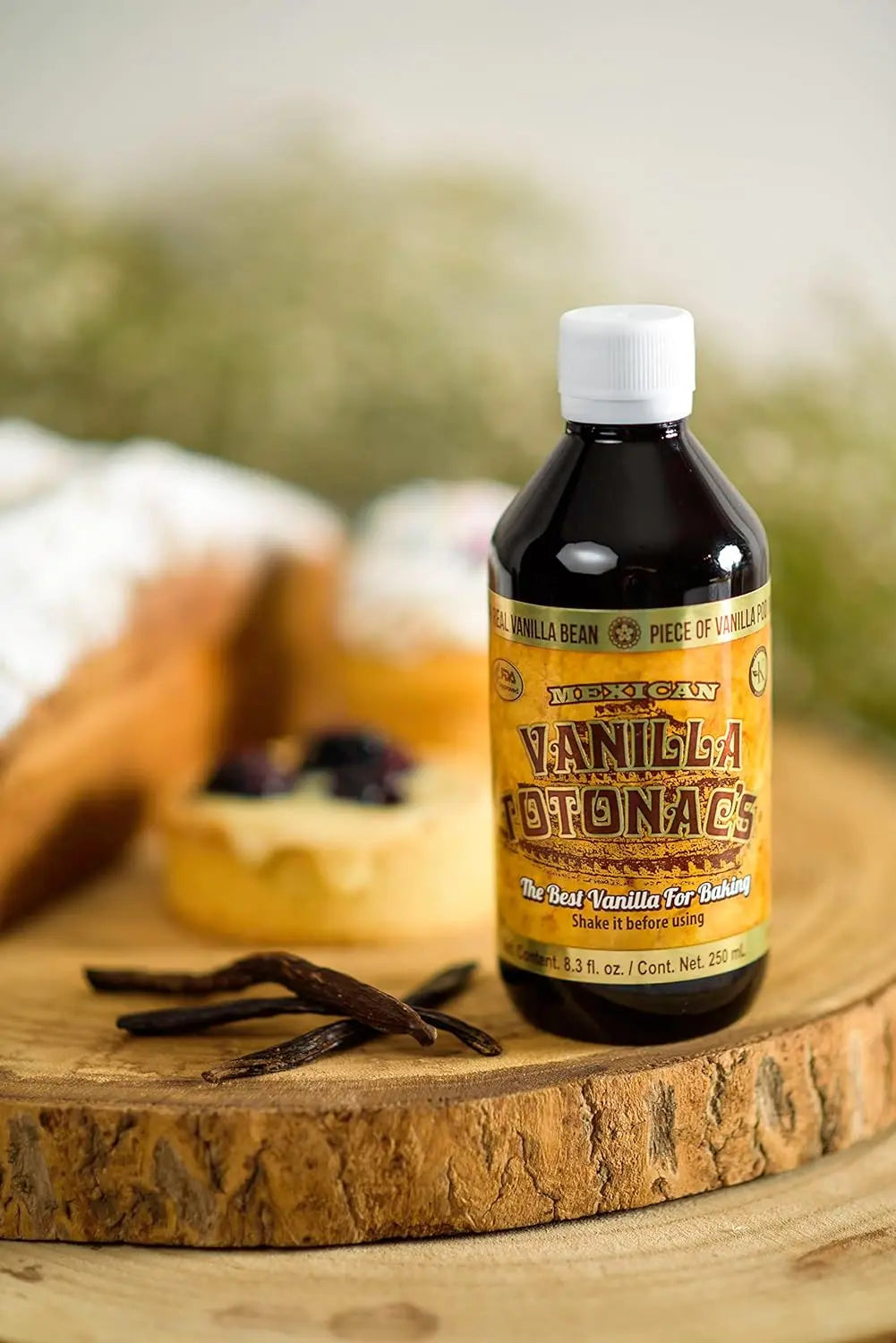 Mexican Vanilla Totonac’s - 8.3 Oz (250 mL) Bottle - Pure Vanilla Extract - Retail Therapy Outlet