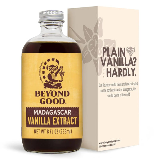 Beyond Good, Bourbon Vanilla Pure Vanilla Extract, 8 Fl Oz - Retail Therapy Outlet