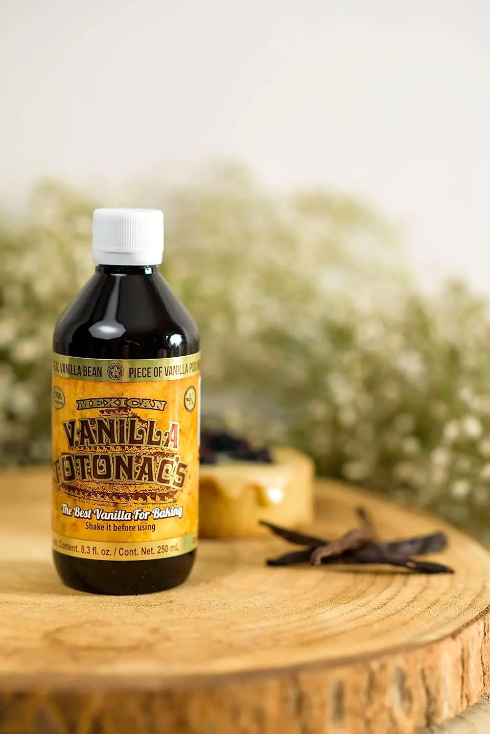 Mexican Vanilla Totonac’s - 8.3 Oz (250 mL) Bottle - Pure Vanilla Extract - Retail Therapy Outlet