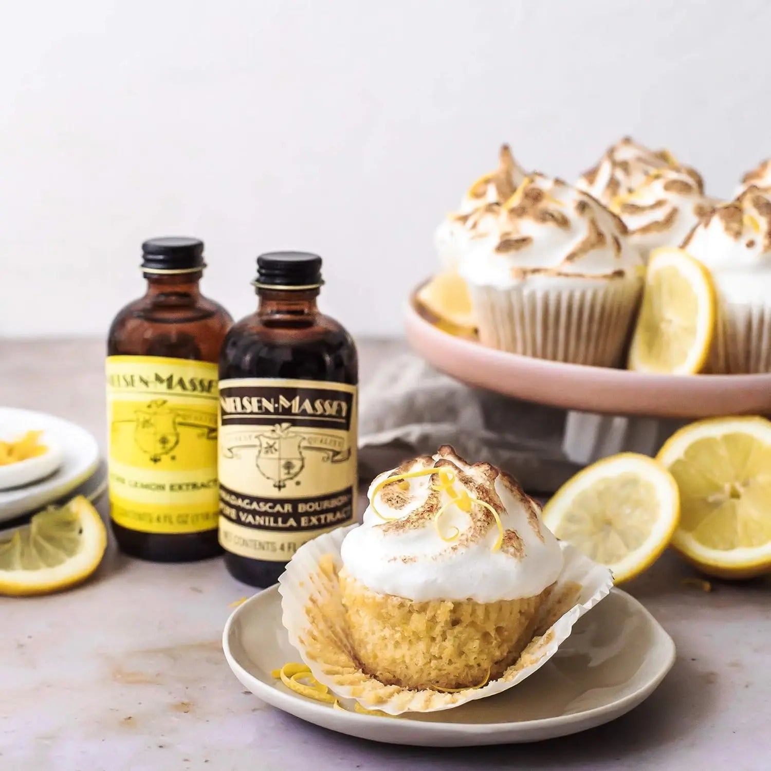 Nielsen-Massey Pure Lemon Extract for Baking and Cooking, 4 Ounce Bottle - Retail Therapy Outlet