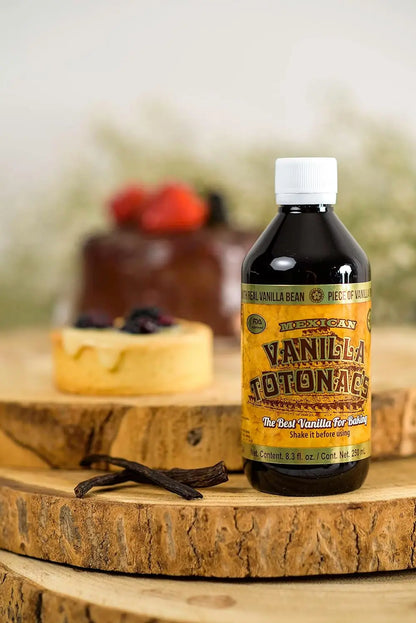 Mexican Vanilla Totonac’s - 8.3 Oz (250 mL) Bottle - Pure Vanilla Extract - Retail Therapy Outlet