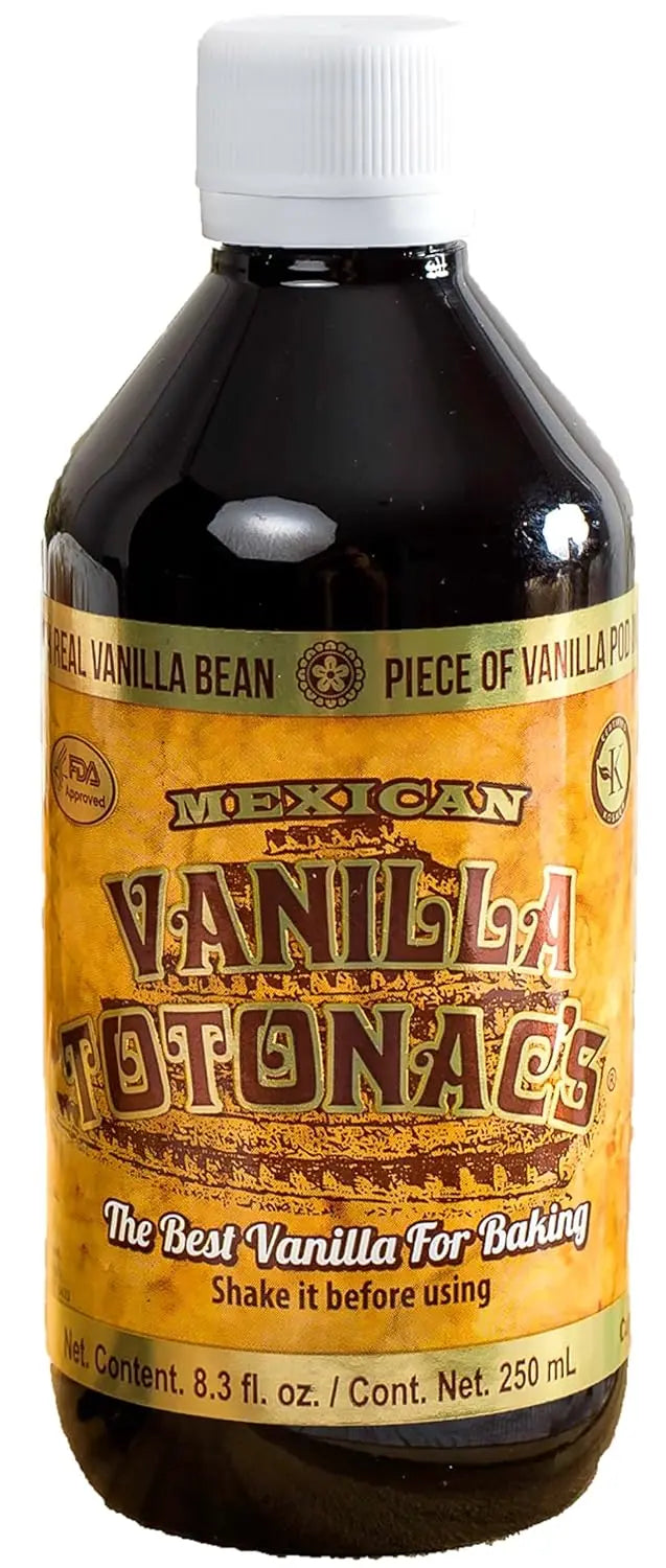 Mexican Vanilla Totonac’s - 8.3 Oz (250 mL) Bottle - Pure Vanilla Extract - Retail Therapy Outlet