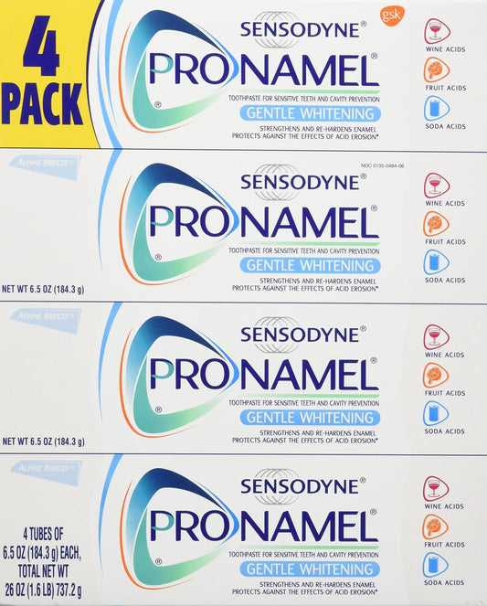 Sensodyne pronamel Gentle Whitening Tooth Paste 4 Pack/ 6.5 Ounce - Retail Therapy Outlet